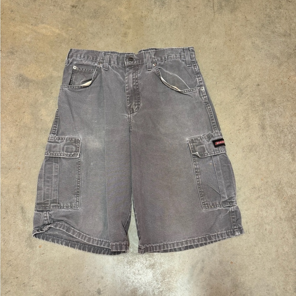Dickies Grey Cargo Shorts